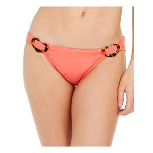 KATE SPADE NEW YORK Women's Coral Slider-Detail Bikini Swimsuit Bottom XL